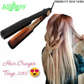 Professional Hair Crimper – Tourmaline Ceramic Plates